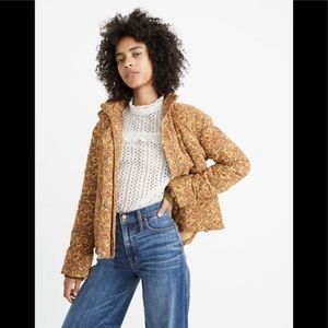 ISO Madewell Corduroy Puffer jacket Mumbai floral